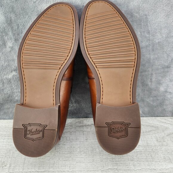 Florsheim Rucci Moc Toe Penny Loafer Men Size 7.5M Cognac main image 10